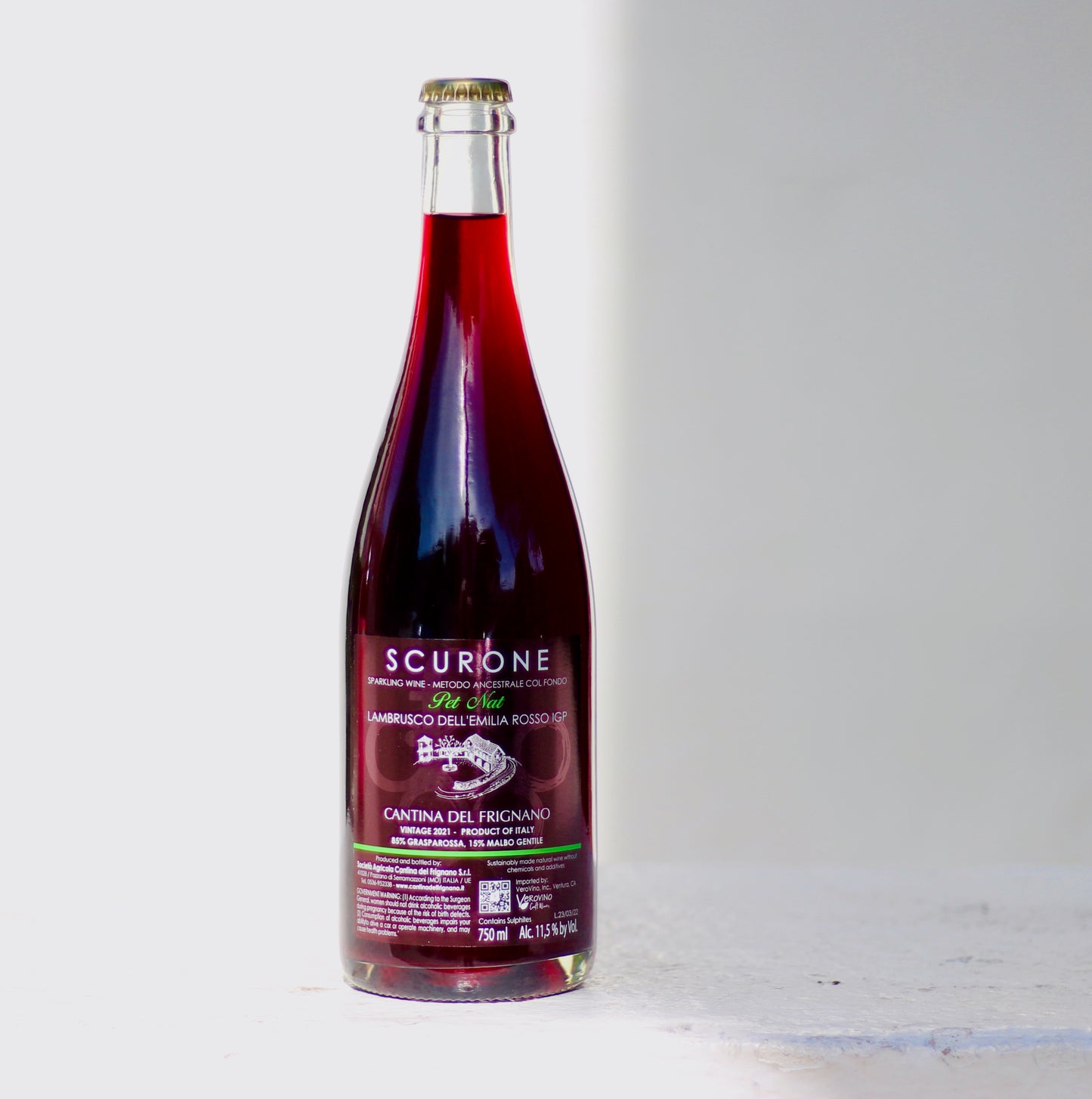 Cantina de Frignano Lambrusco dell'Emilia Rosso “SCURONE”