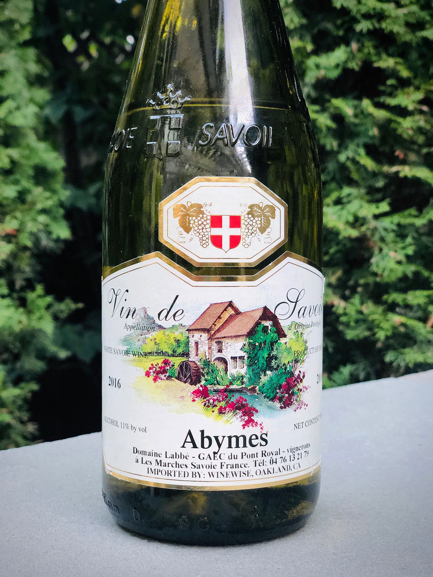 2016 Domaine Labbé Abymes Jacquère - Rock Juice Inc