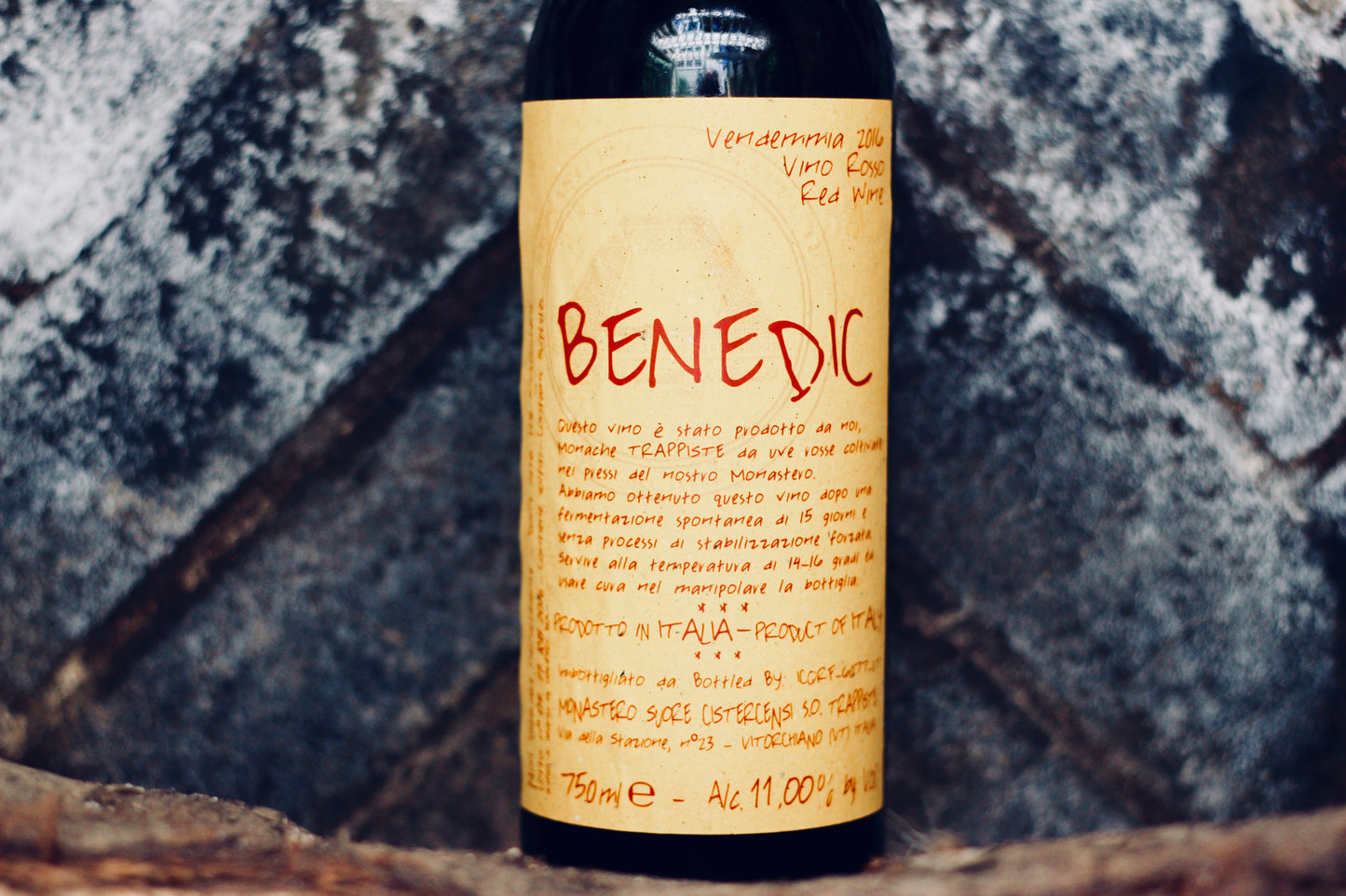 2016 Monastero Suore Cistercensi ‘Benedic’ Rosso - Rock Juice Inc