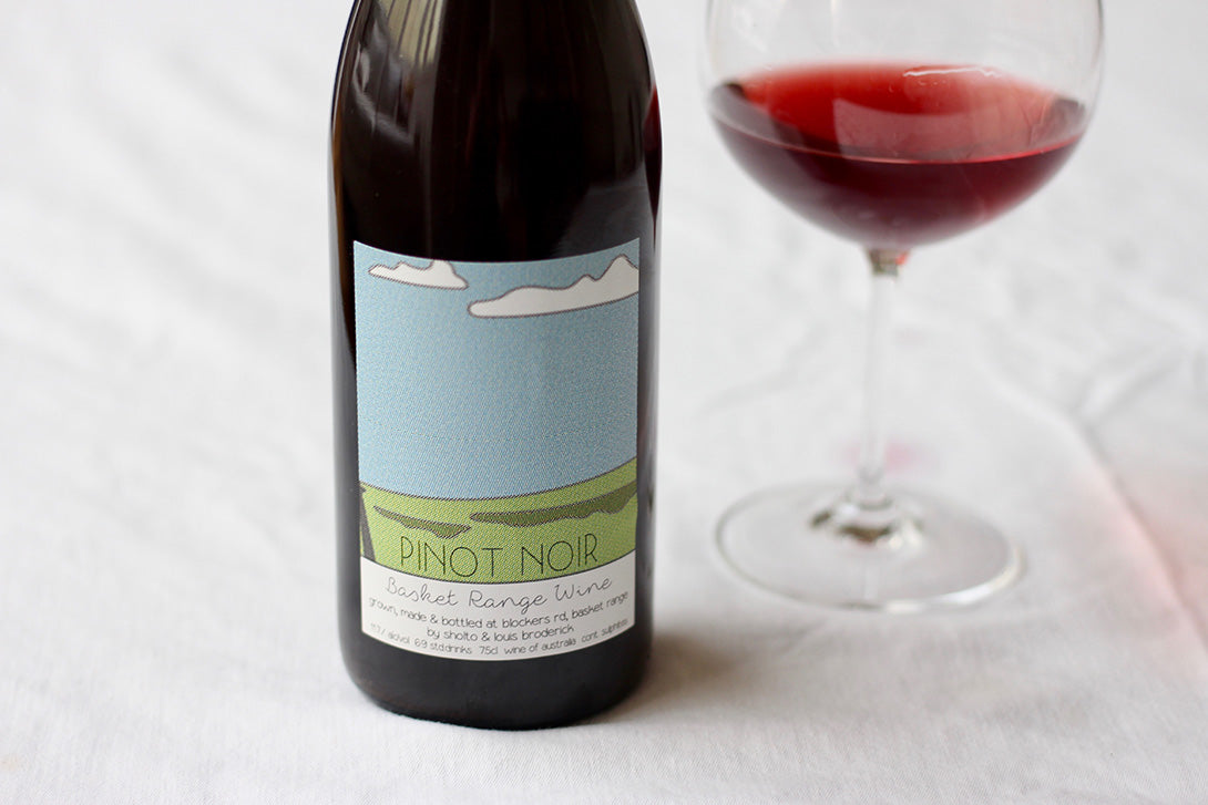 2017 Basket Range Winery Pinot Noir - Rock Juice Inc