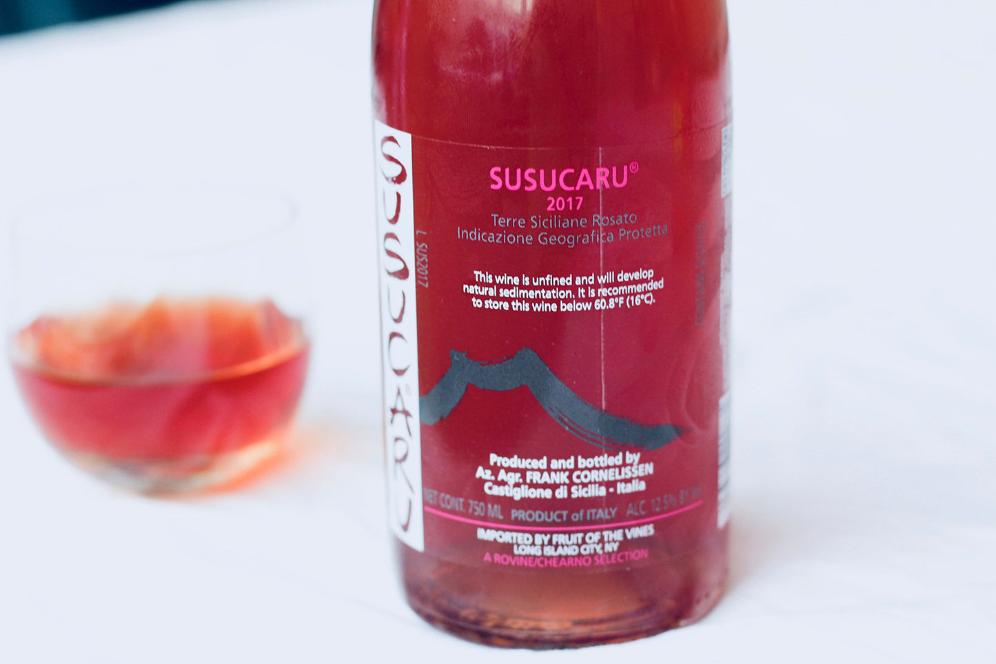 2017 Frank Cornelissen Etna Rosato Susucaru - Rock Juice Inc