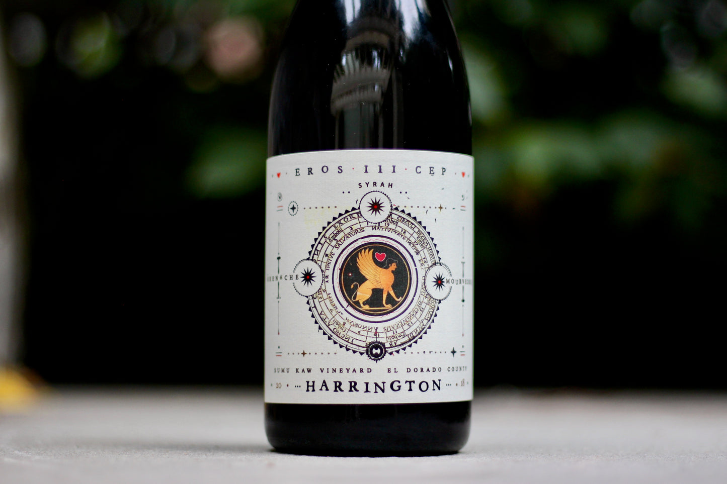 2018 Harrington Eros III MSG Blend Sumu Kaw Vineyard, El Dorado County - Rock Juice Inc