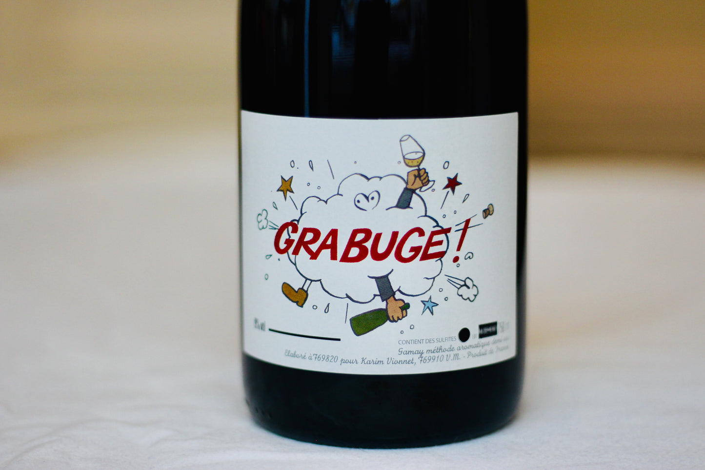 NV Karim Vionnet ‘Grabuge!’ Gamay Demi-Sec - Rock Juice Inc