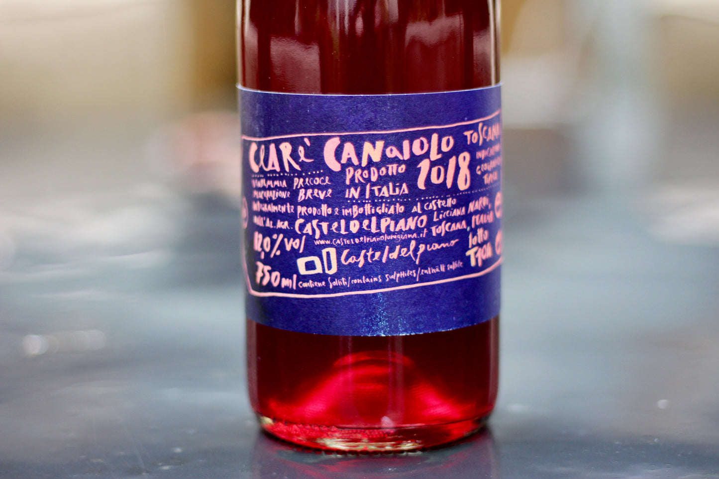 2018 Castel del Piano 'Claré' Canaiolo Rosato - Rock Juice Inc