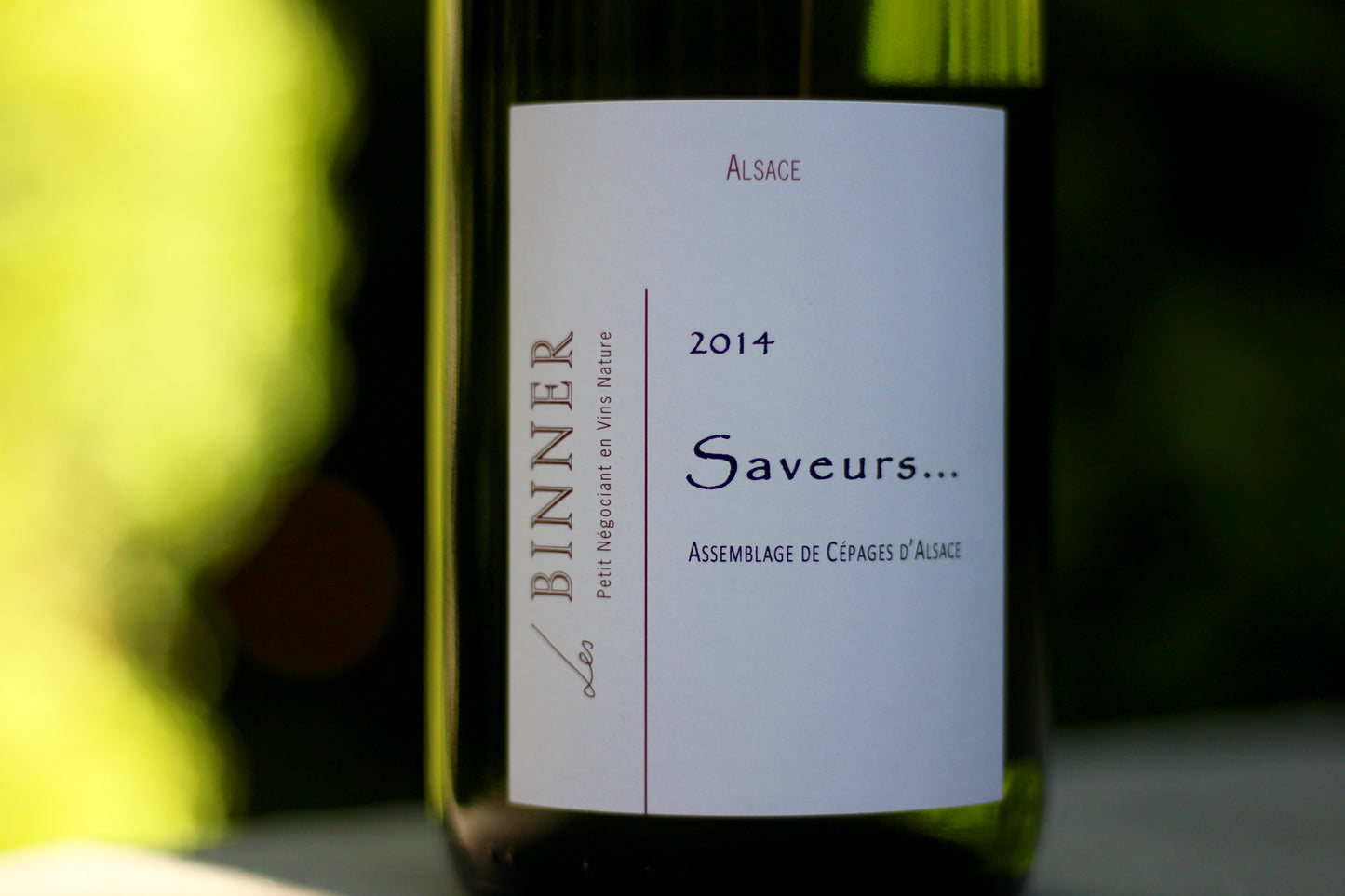2014 Domaine Binner ‘Les Saveurs’ - Rock Juice Inc