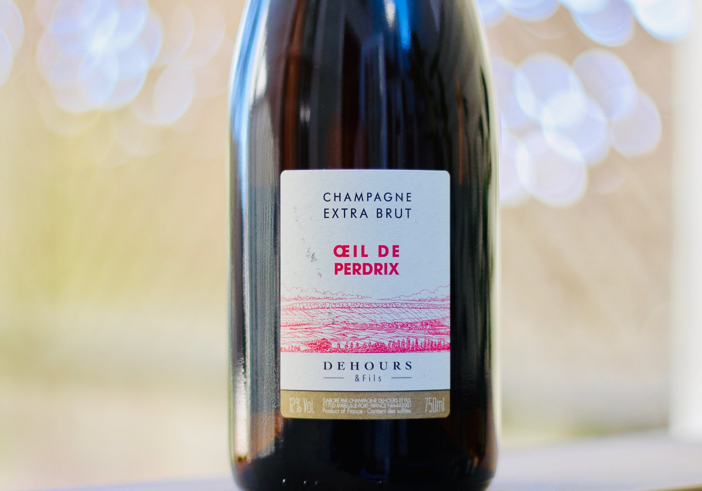 NV Champagne Dehours Œil de Perdrix ‘La Croix Joly’ Rosé Extra Brut - Rock Juice Inc