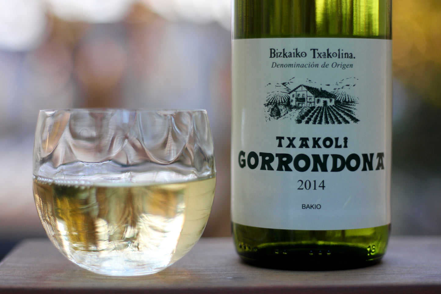 2014 Gorrondona Bizkaiko Txakolina - Rock Juice Inc