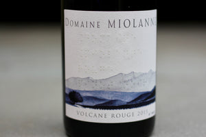 2015 Domaine Miolanne Volcane Rouge - Rock Juice Inc