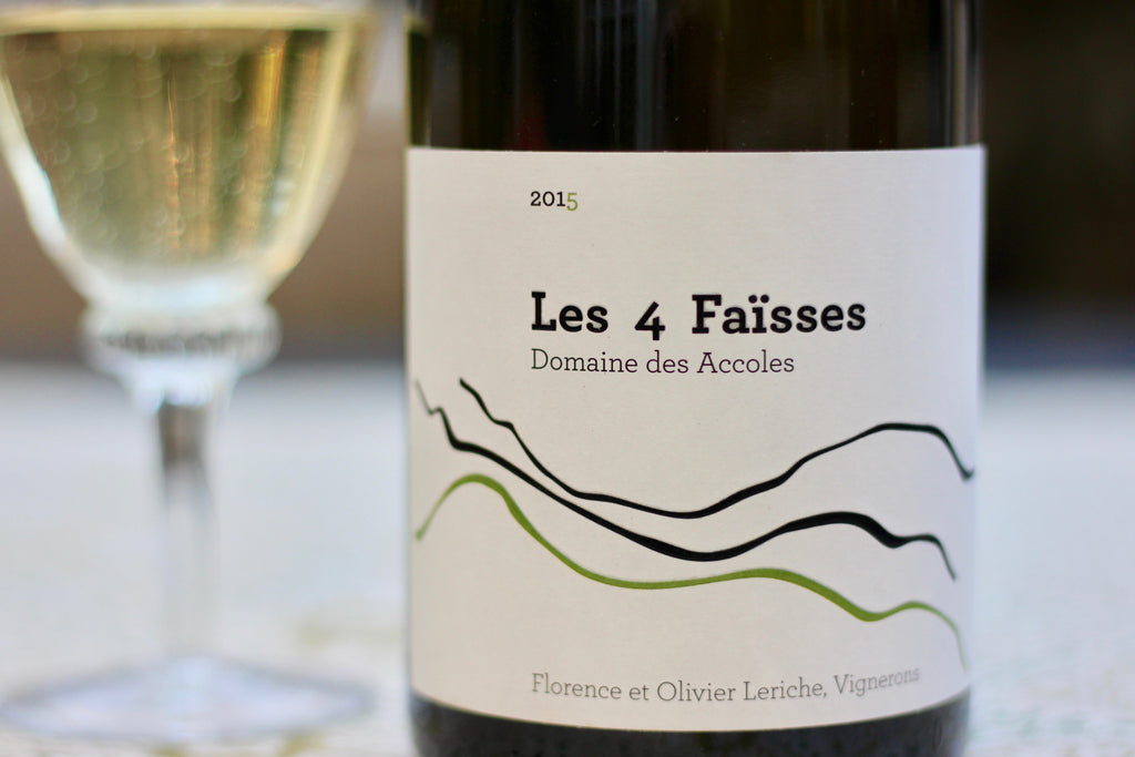 2015 Domaine des Accoles Vin de Pays des Coteaux de l’Ardèche Chardonnay ‘Les 4 Faisses’ - Rock Juice Inc
