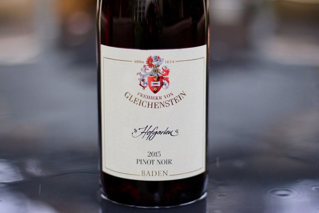 2015 Freiherr Von Gleichenstein Spätburgunder Hofgarten - Rock Juice Inc