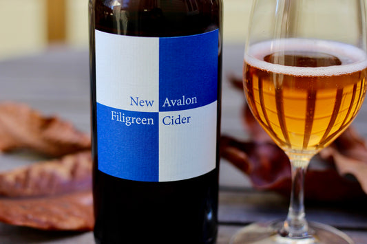 2015 New Avalon Filigreen Apple/Grape Cider (500ml) - Rock Juice Inc