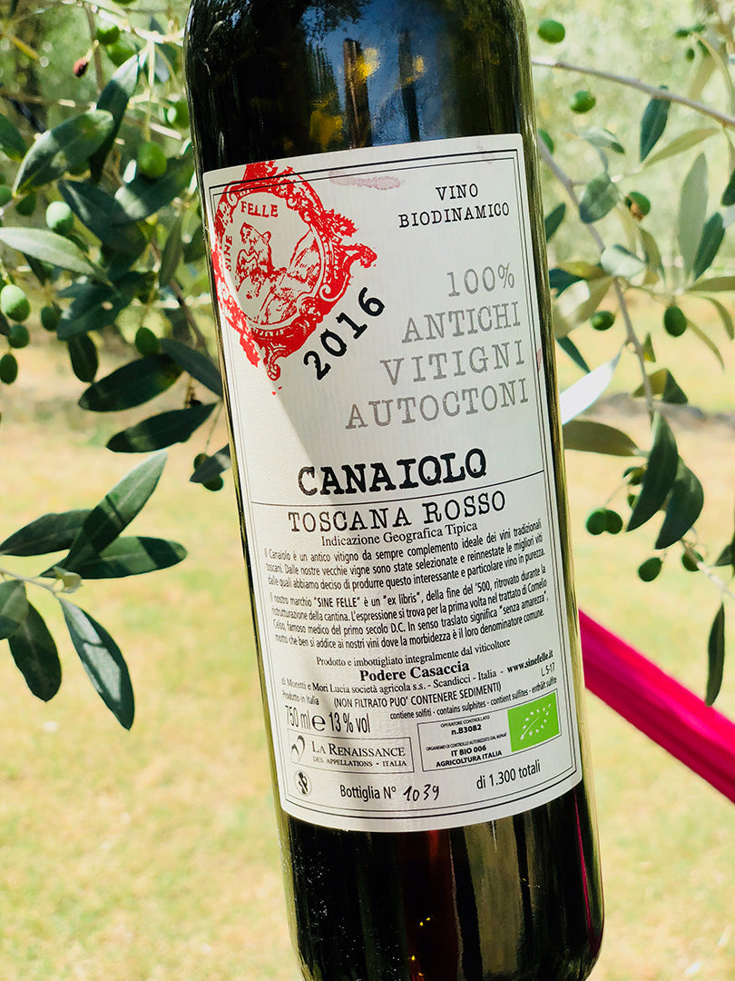 2016 Podere Casaccia Canaiolo Toscana Rosso - Rock Juice Inc