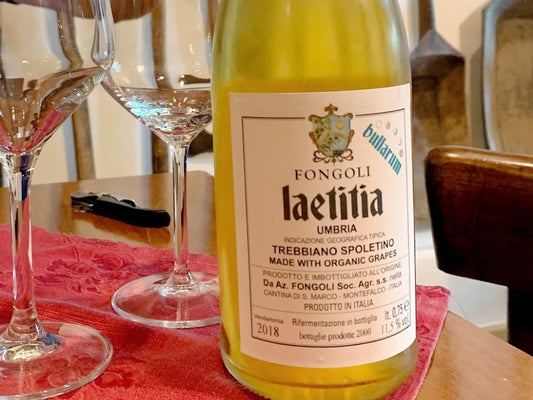 2018 Fongoli 'Laetitia Bullarum' Trebbiano Spoletino I.G.T. Umbria Frizzante Natural - Rock Juice Inc