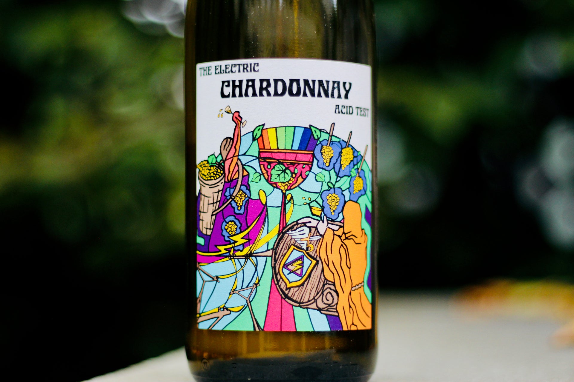 2018 Domaine Brand Electric Chardonnay Acid Test – Rock Juice