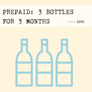 Prepaid: 3-Bottles Monthly for 3 Months (includes shipping) - Rock Juice Inc